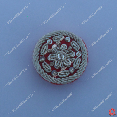 Embroidered Button 
